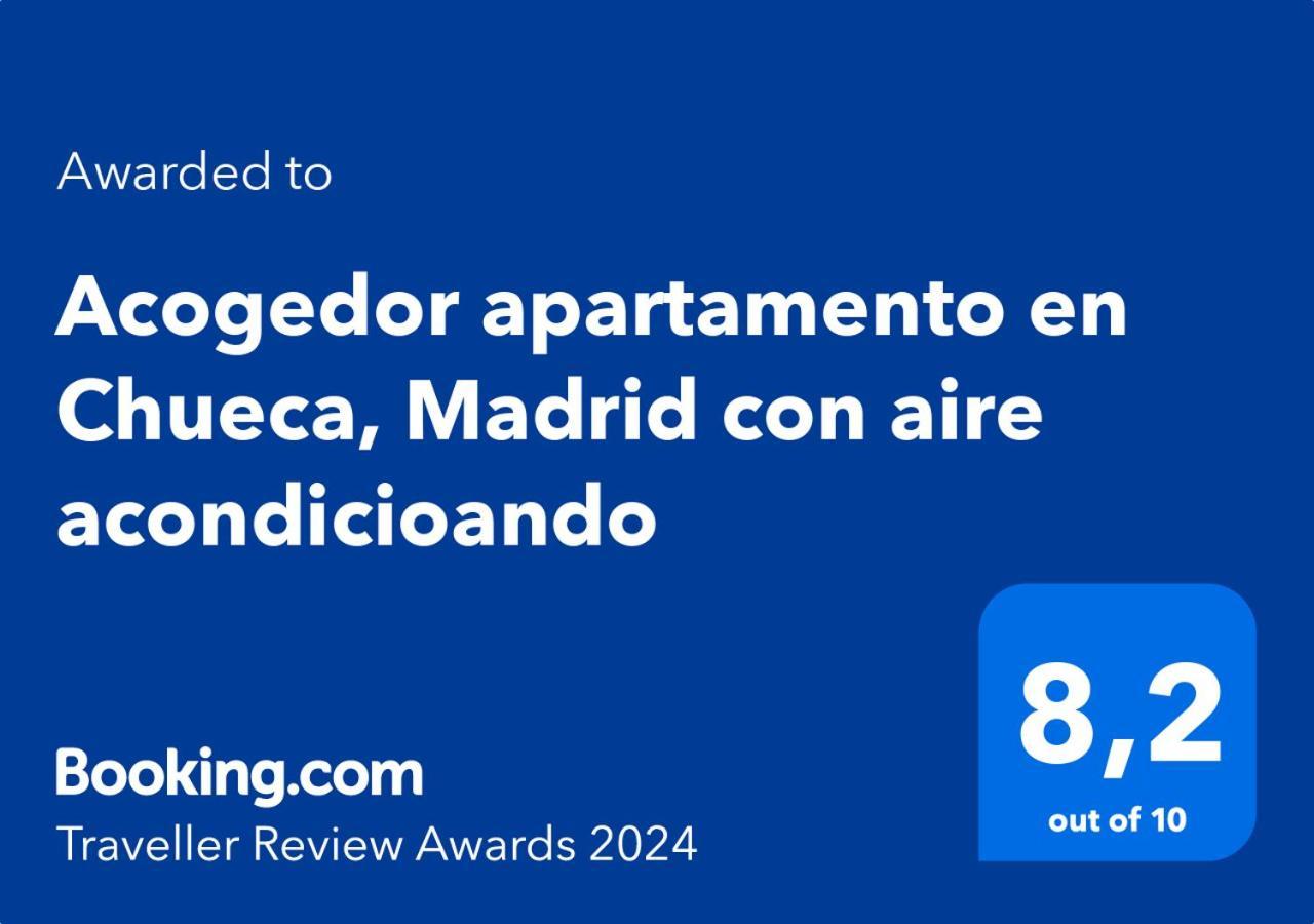 Comodo Y Acogedor Apartamento En Chueca, Gran Via Con Aire Acondicionado Y Calefaccion Μαδρίτη Εξωτερικό φωτογραφία